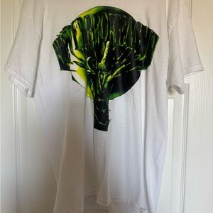 White Graphic Men's Shirt